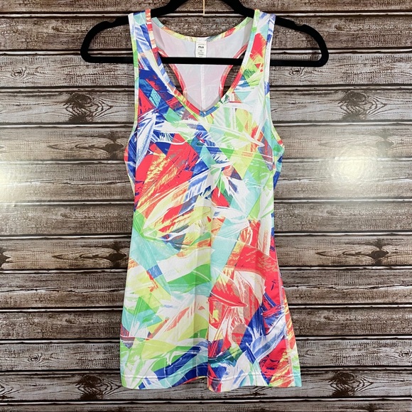 Fila- Colorful Racerback Workout Tank- Sz. XS - Picture 1 of 5